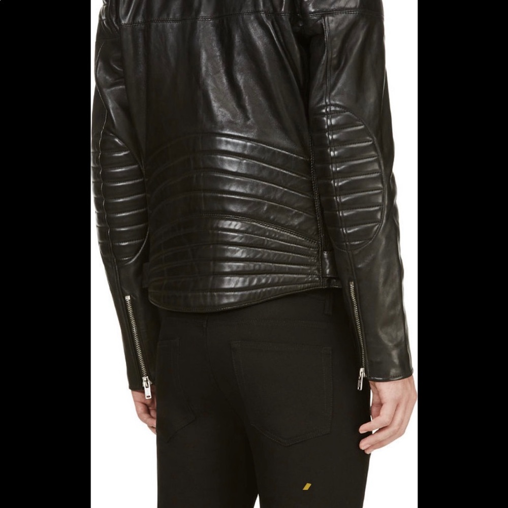 BLK Denim Leather Jacket